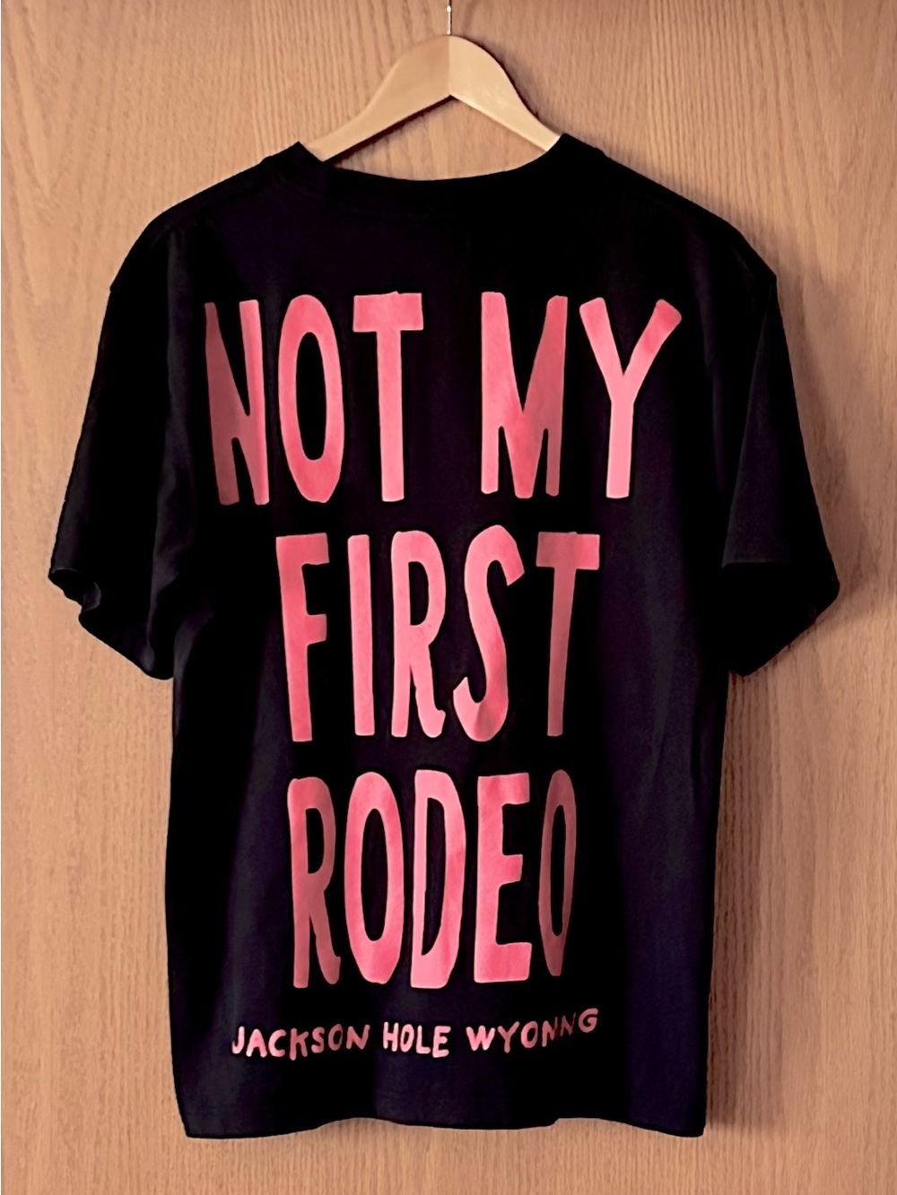 Free People Diamond Cross Ranch Horse Photo Tee Style 96705512 Black size XS - Picture 5 of 7